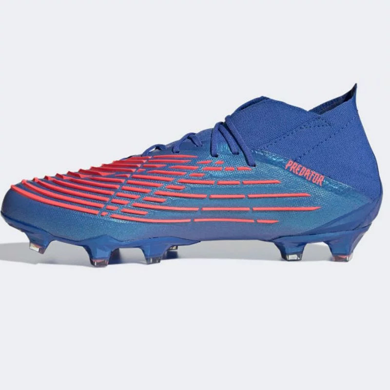 Pánské kopačky Predator Edge.1 FG  H02932 - Adidas modrá-korálová 44