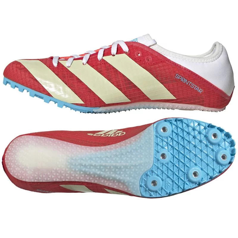 Pánské sportovní boty Sprintstar  GY3537 Červeno-bílá - Adidas červeno-bílá 45,5