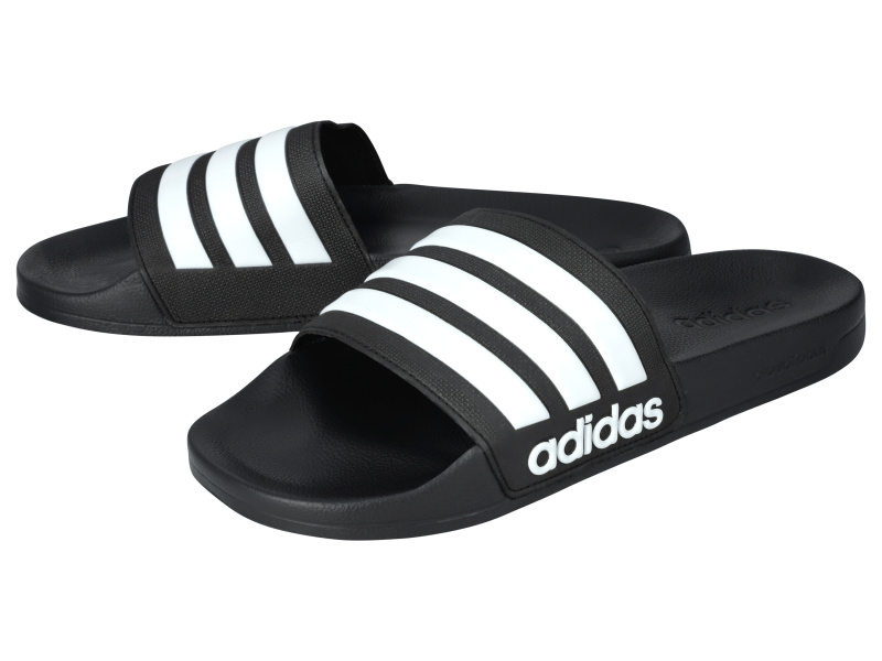 adidas Dámské / Pánské pantofle (černá, 42)