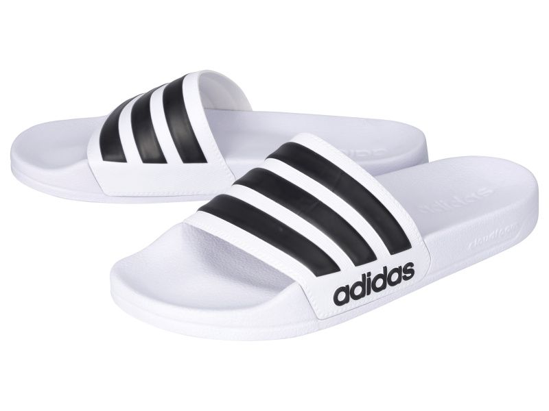 adidas Dámské / Pánské pantofle (bílá, 38)