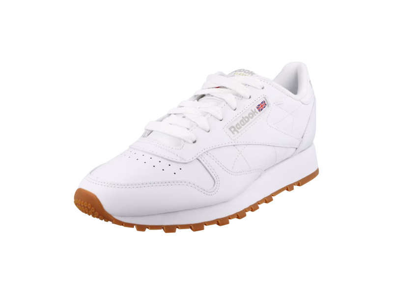 Reebok Dámská / Pánská kožená sportovní a volnočasová obuv (bílá, 41)