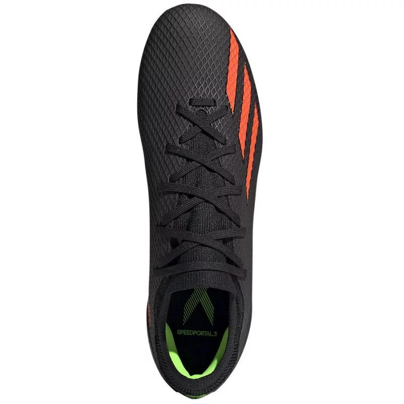 Unisex sportovní boty kopačky X Speedportal.3 FG GW8453 Černá s korálovou - Adidas černo-korálová 43 1/3