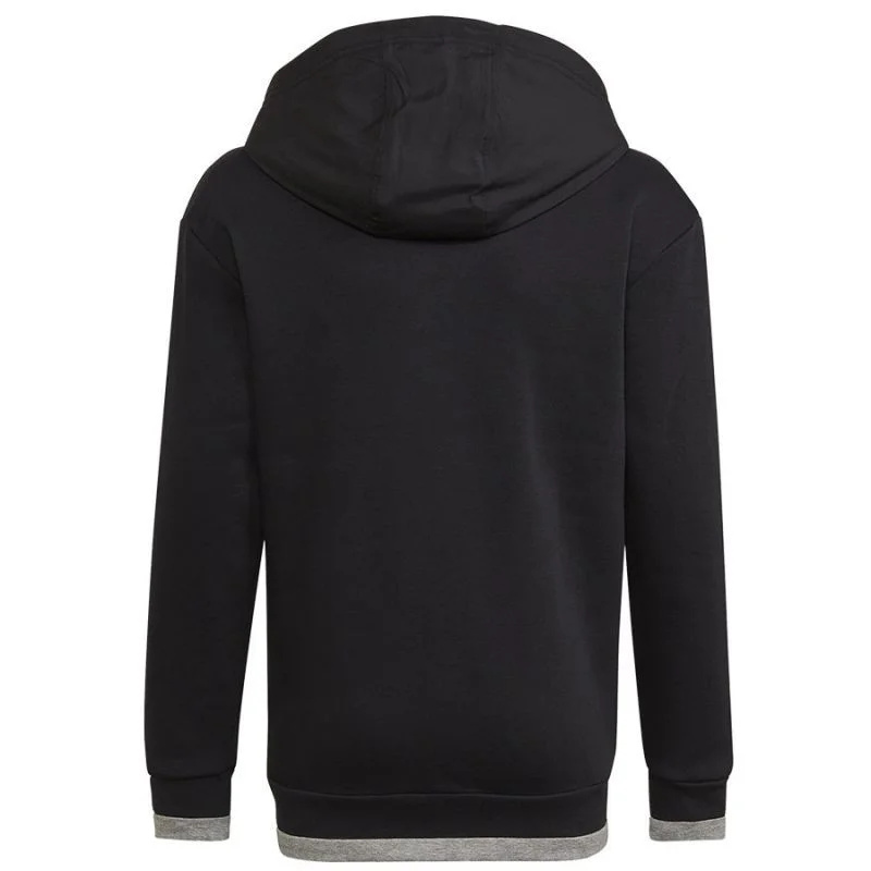 Dětská fleecová mikina Jr HN6182 - Adidas 140 cm