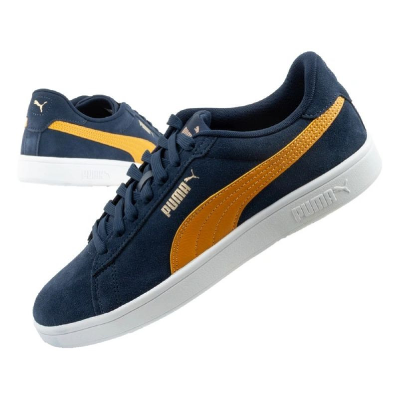 Puma pánské sportovní boty tenisky Smash 3.0 leather classic trendy navy blue 44