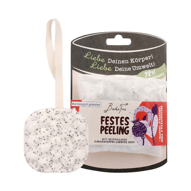BADEFEE Tělový peeling Poppy Seeds 85 g