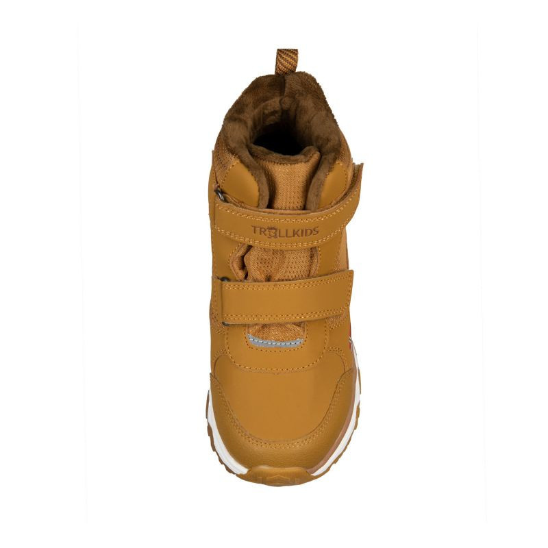 Trollkids Dětské zimní boty Hafjell bronze Jr 264-805 33