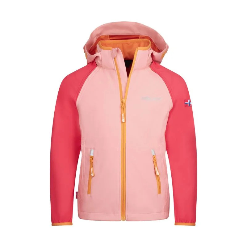 Trollkids Dětská softshellová bunda Rondane Zip Off Jacket XT Jr 819-239 104