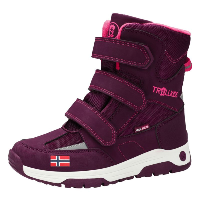 Trollkids Kids Lofoten Zimní boty nepromokavé Jr 159-422 sněhové boty 32