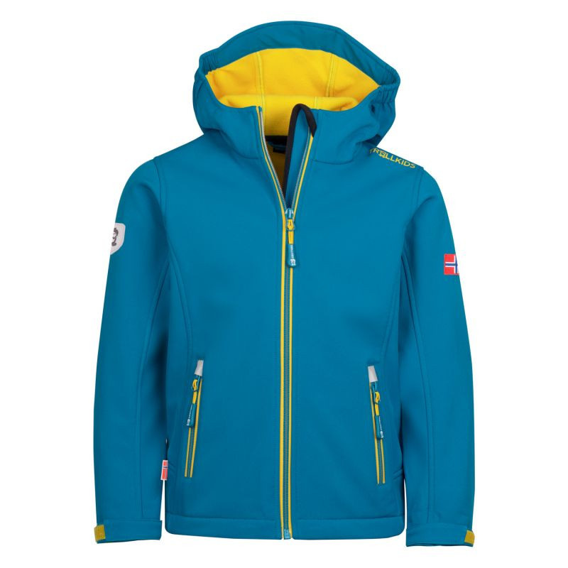 Dětská softshellová bunda Trollkids Trollfjord Jacket Jr 161-197 176