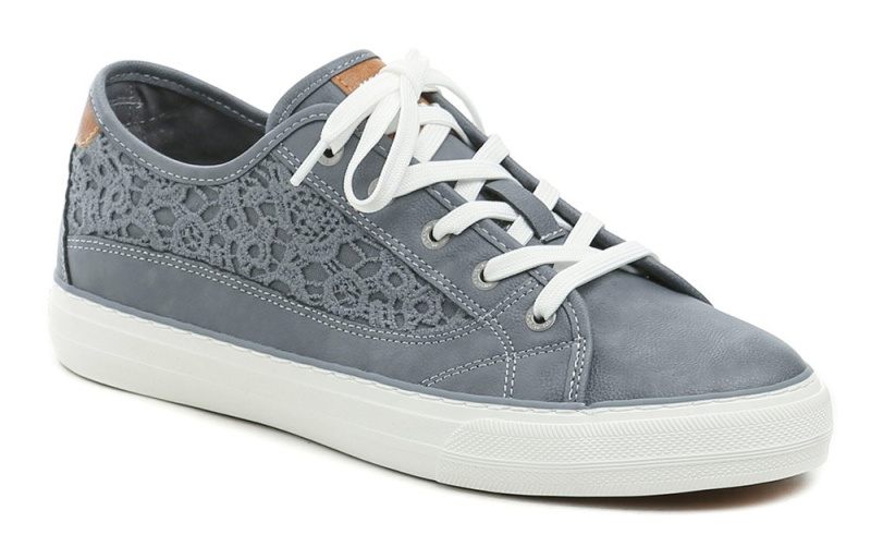 Mustang 1272-309-875 šedé dámské nadměrné tenisky EUR 42