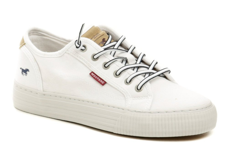 Mustang 1420-304-1 bílé dámské tenisky EUR 42