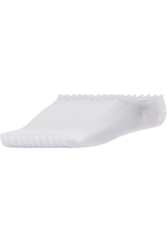 No Show Socks 10-Pack white