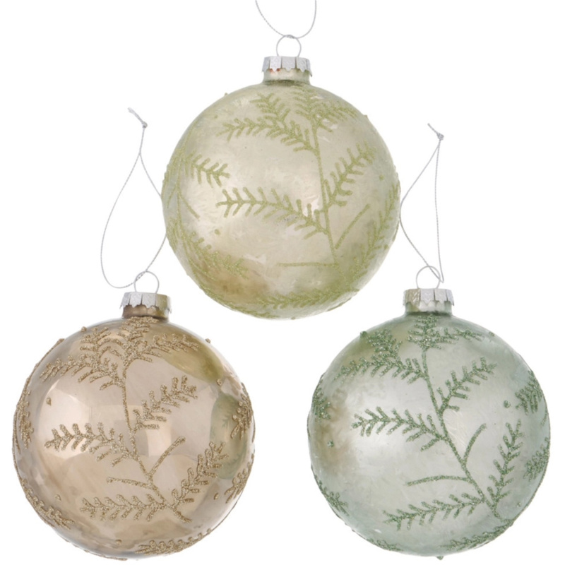 Boltze Home Vánoční koule Elano ve 3 provedeních