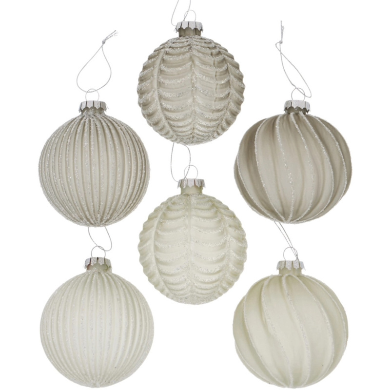 Boltze Home Vánoční koule Julina v 6 provedeních