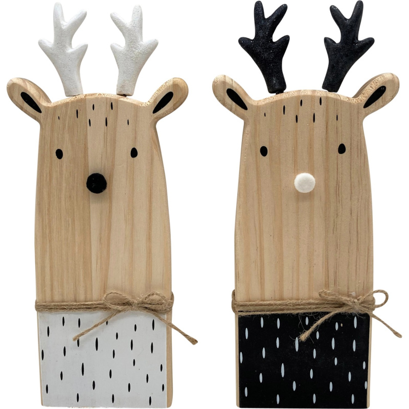 Boltze Home Dekorativní figurka soba Boris S, různé barvy, 29 x 12,5 x 2,5 cm