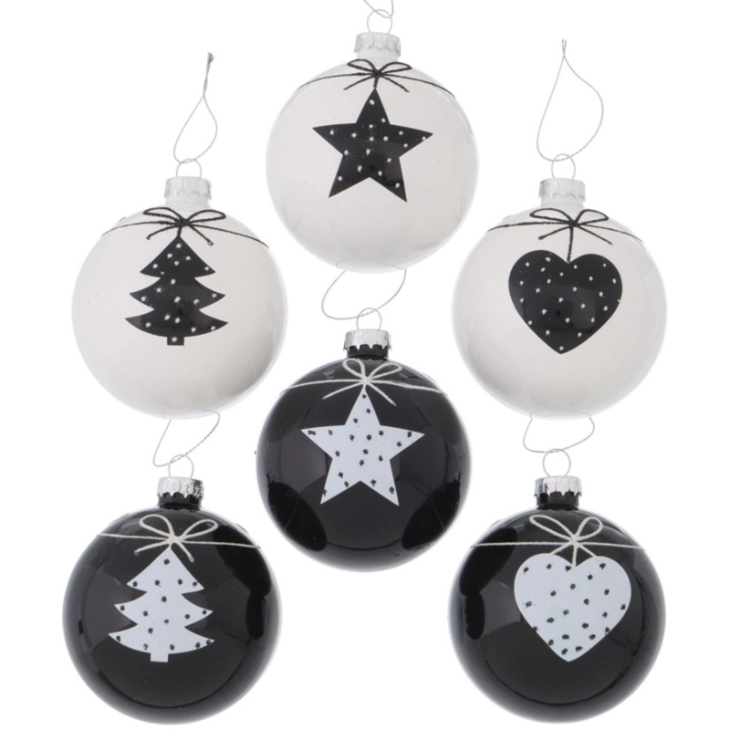 Boltze Home Vánoční koule Gerdi v 6 provedeních