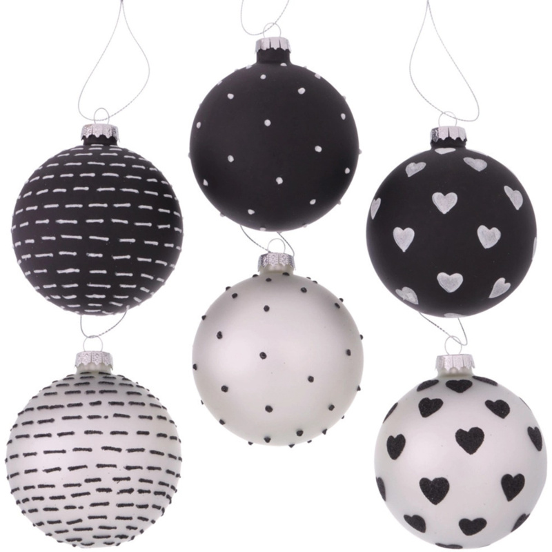 Boltze Home Vánoční koule Illum v 6 provedeních, lakovaná