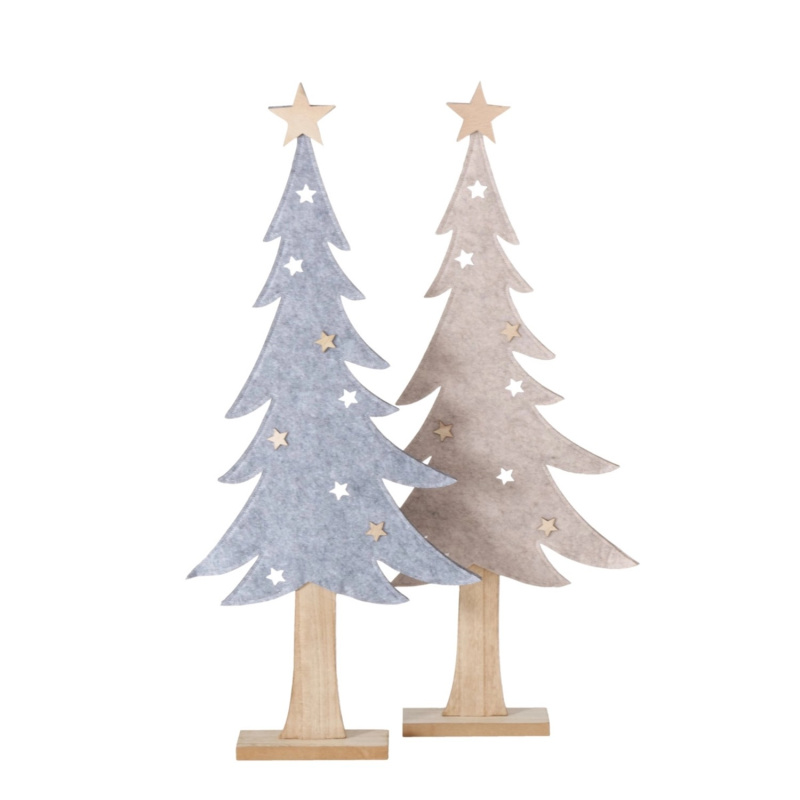 Boltze Dekorace na podstavci Stromek, různé druhy, 1 ks