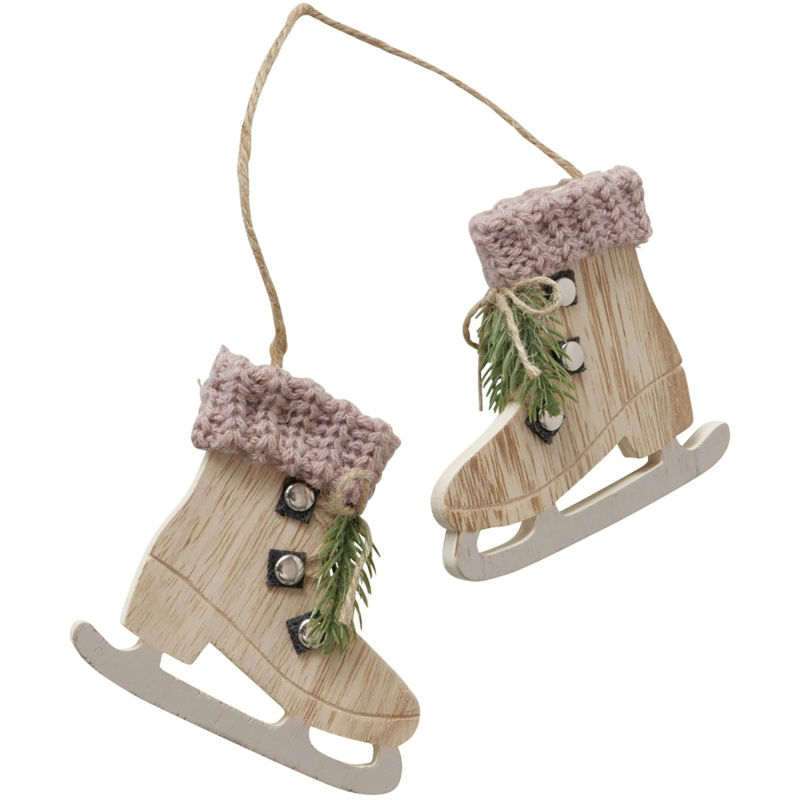 Boltze Závěsná dekorace Jannik přírodní, různé druhy, 1 ks