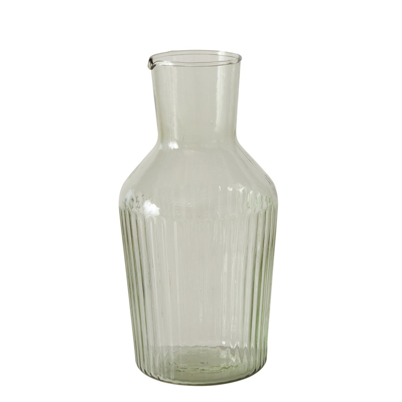 Boltze Home Skleněná karafa, 1000 ml, LARINA zelený