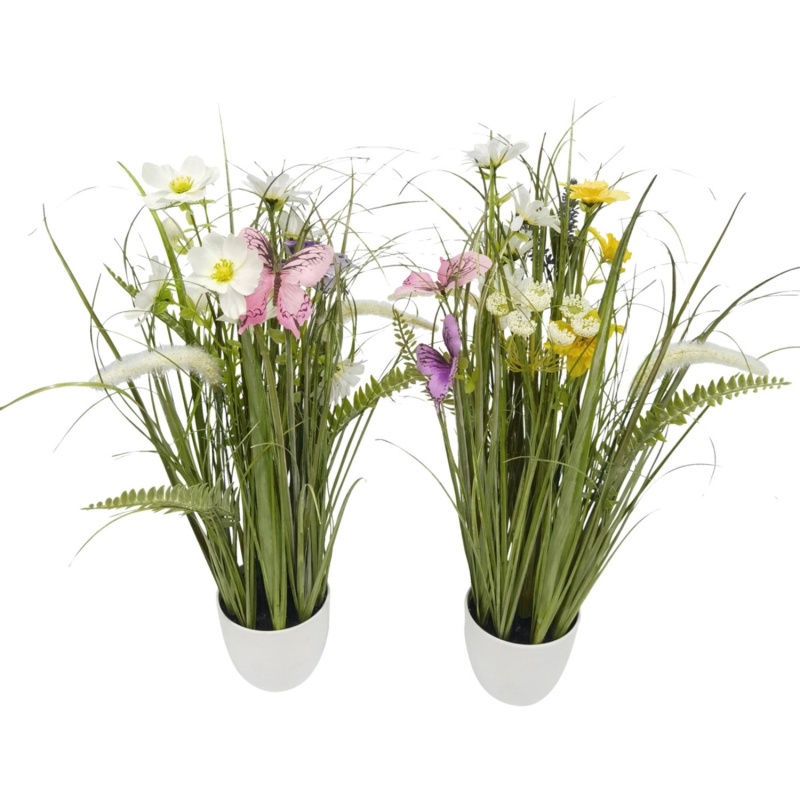 Boltze Umělá rostlina luční kvítí různé druhy 54 x 10 x 15 cm