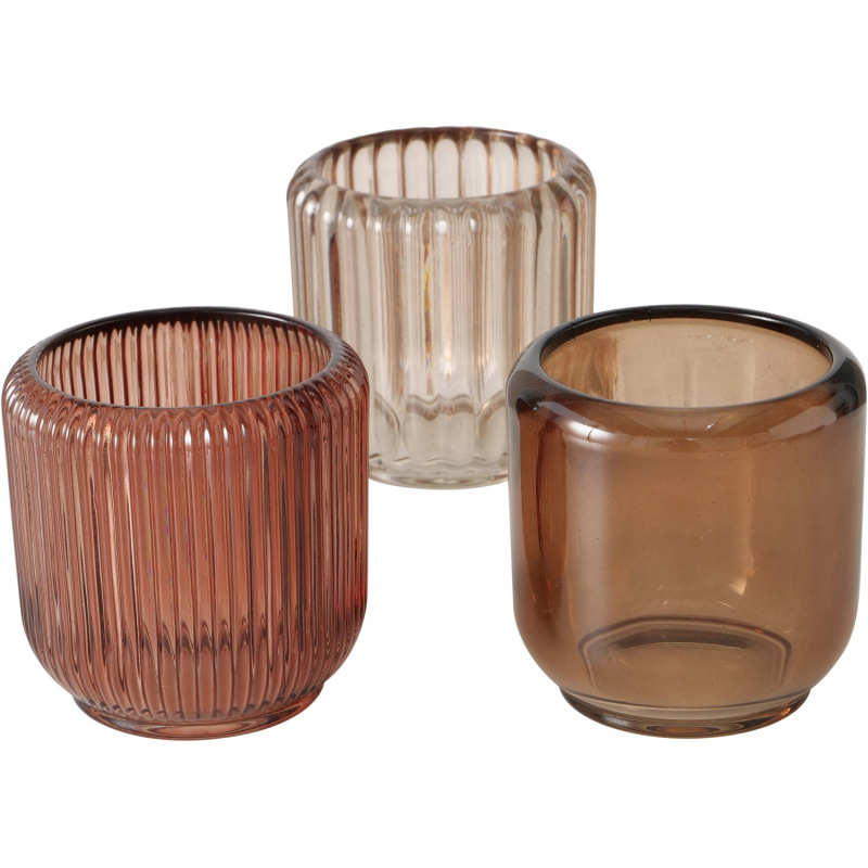 Boltze Svícen Reguna různé barvy pr. 8,5 x 8,5 cm