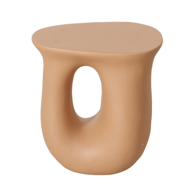 Boltze Odkládací stolek JEREMY, výška 45 cm oranžová