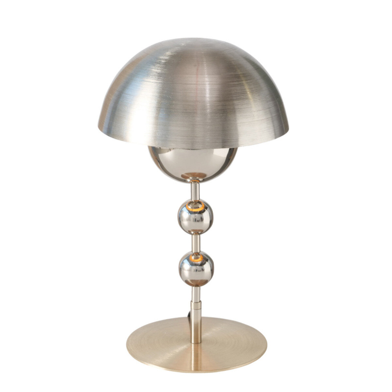 Boltze Kovová stolní lampa LUISE, 43,5 cm, zlatá zlatý