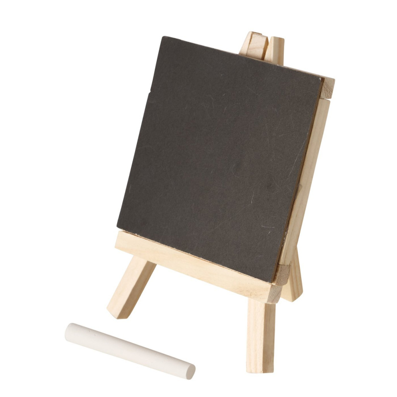 Boltze Home Mini tabule na poznámky, CHALKY, 15 cm černá