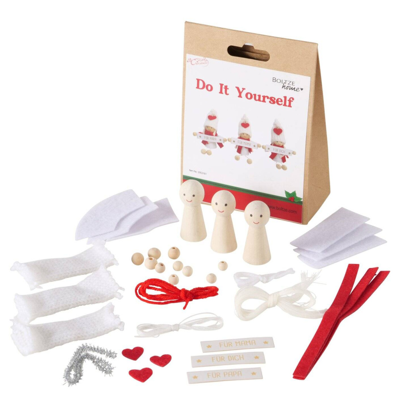 Boltze Home DIY sada pro tvorbu vlastních dekorací, různé vzory vícebarevná