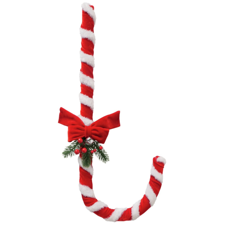 Boltze Dekorativní objekt Candycane Velvy 56 x 27 x 6 cm, 1 ks