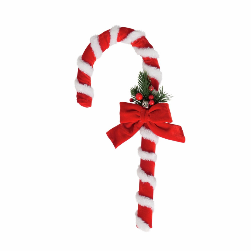 Boltze Dekorativní objekt Candycane Velvy 40 x 20 x 6 cm, 1 ks