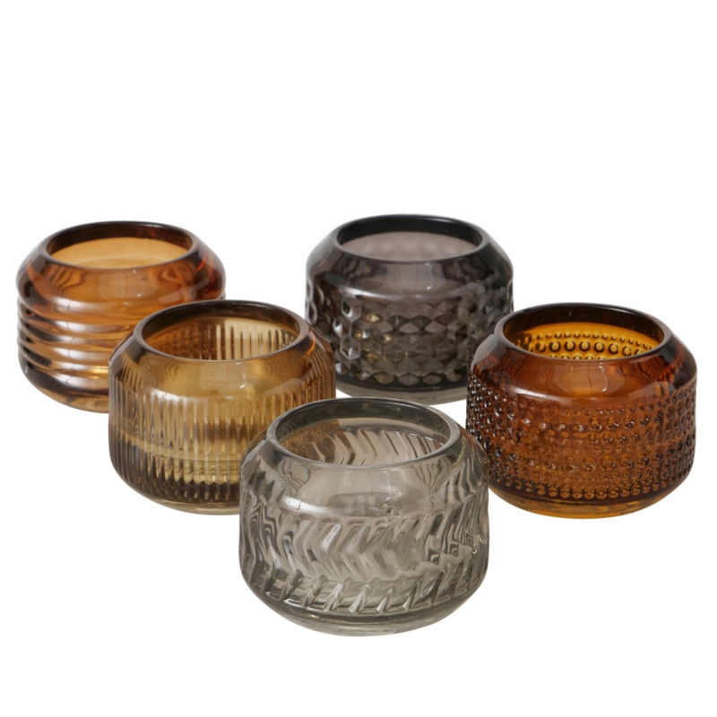 Boltze Sícen na čajovou svíčku Vadi různé druhy pr. 8 x 6 cm, 1 ks