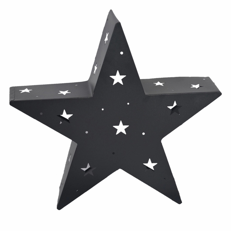 Boltze Dekorativní objekt hvězda Touko 43 x 10 x 45 cm, 1 ks