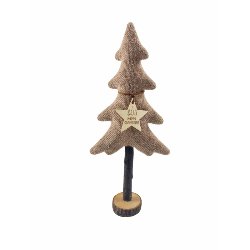 Boltze Dekorativní figurka vánoční stromeček Unka S, 33 x 7 x 14 cm, 1 ks