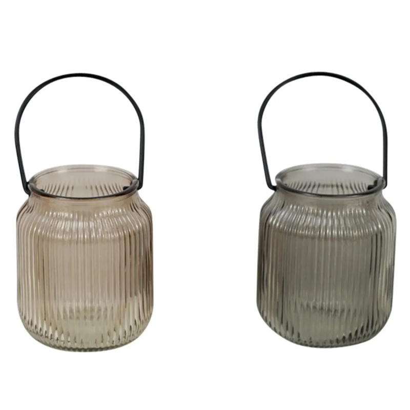 Boltze Svícen s uchem různé barvy pr. 9 x 10,5 cm, 1 ks