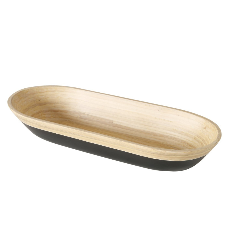 Boltze Home Bambusový servírovací talíř, BAMBO, 40 cm vícebarevný