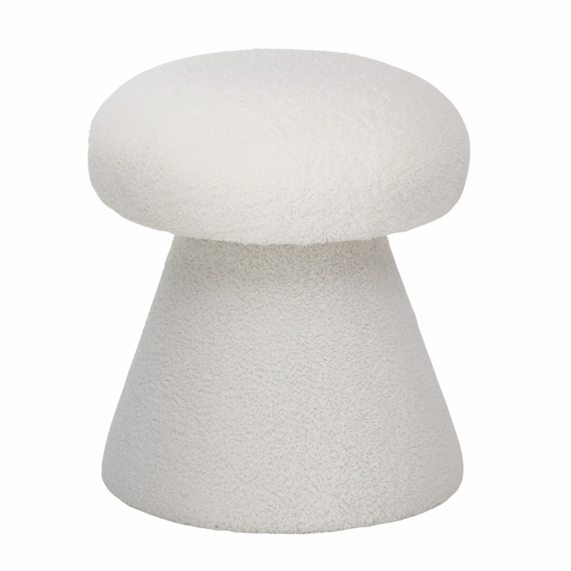Boltze Taburet TOLIN, výška 44 cm, bílý bílá