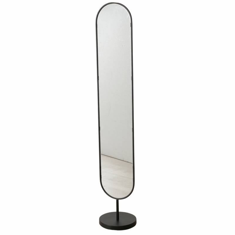 Boltze Stojací zrcadlo ORION, 30 x 172 cm černá