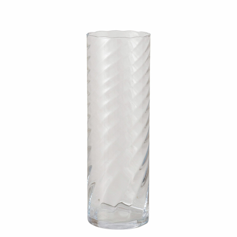 Boltze Skleněná váza BILA, 45 cm transparentní