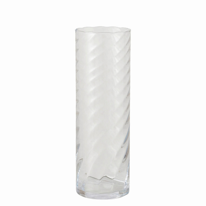 Boltze Skleněná váza BILA, 45 cm transparentní