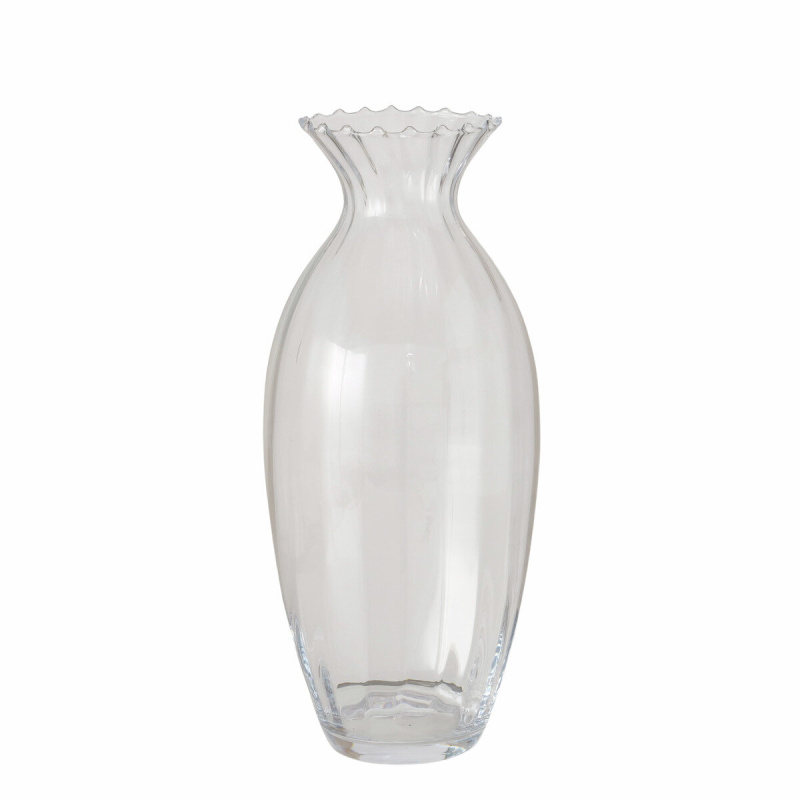 Boltze Skleněná váza KAVI, 50 cm transparentní