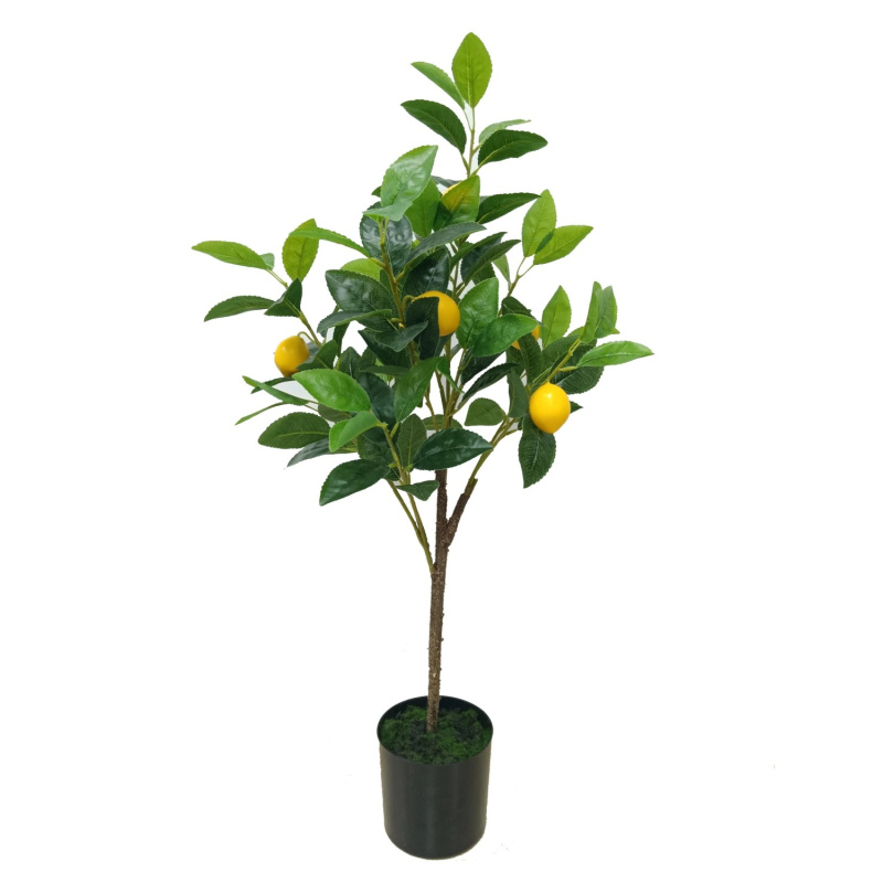 Boltze Umělá rostlina v květináči citrón XS 73 x 20 x 30 cm