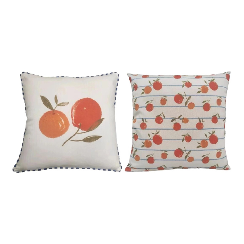 Boltze Polštář Fruits různé druhy 10 x 40 x 40 cm, 1 ks