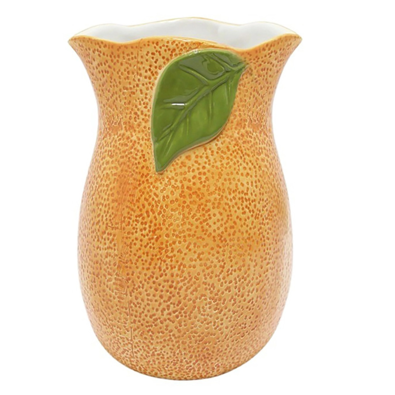 Boltze Váza Orange 22 x 15 x 20 cm, 1 ks