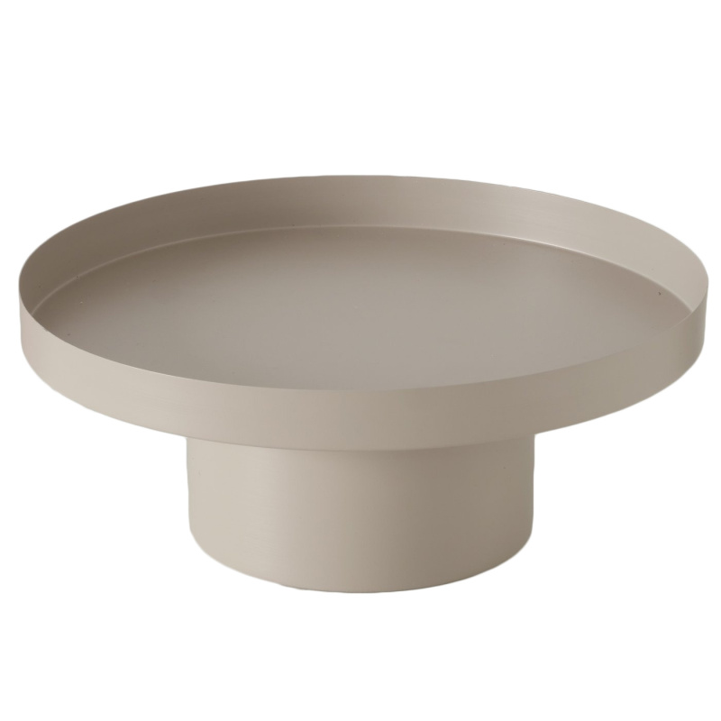 Boltze Home Dekorační mísa na doplňky SAMONA, Ø 35 cm, béžový béžová