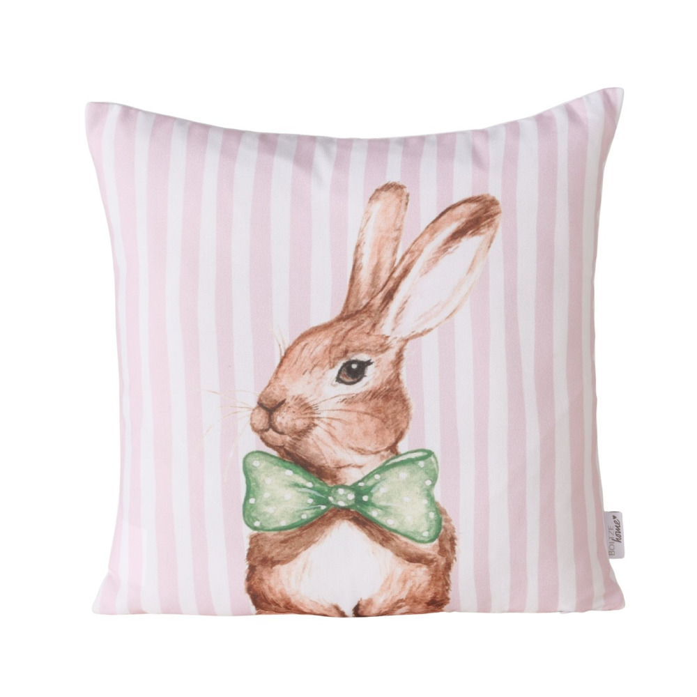 Boltze Home Dekorativní polštář BOBBIE, 45 × 45 cm růžový
