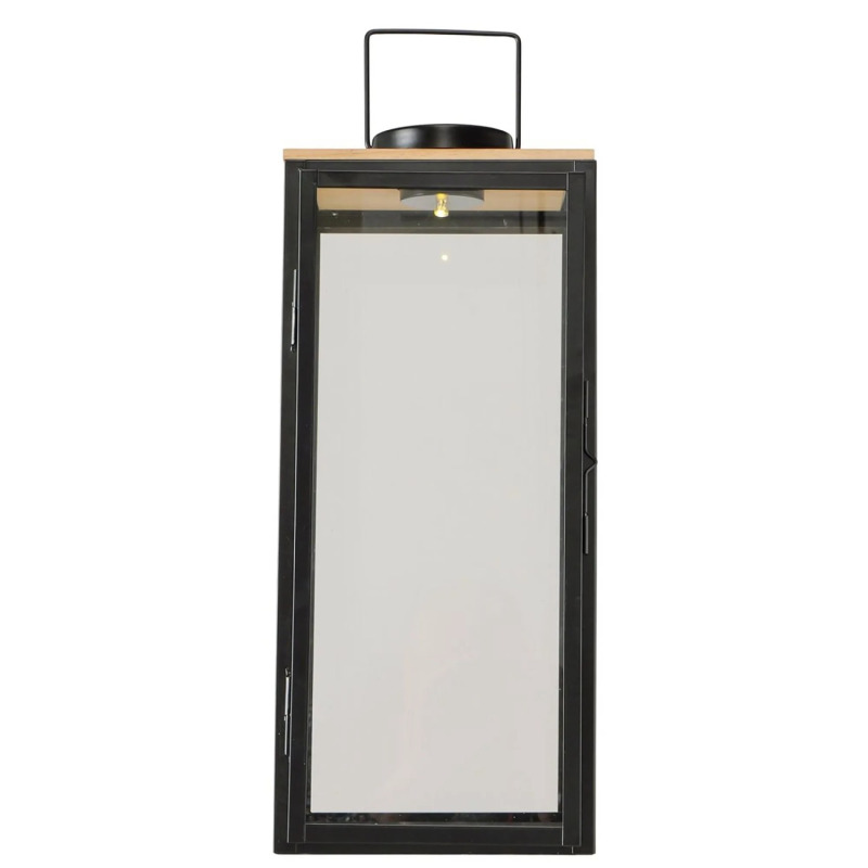 Boltze LED lucerna Kaeli časovač, černá, 49,5 cm