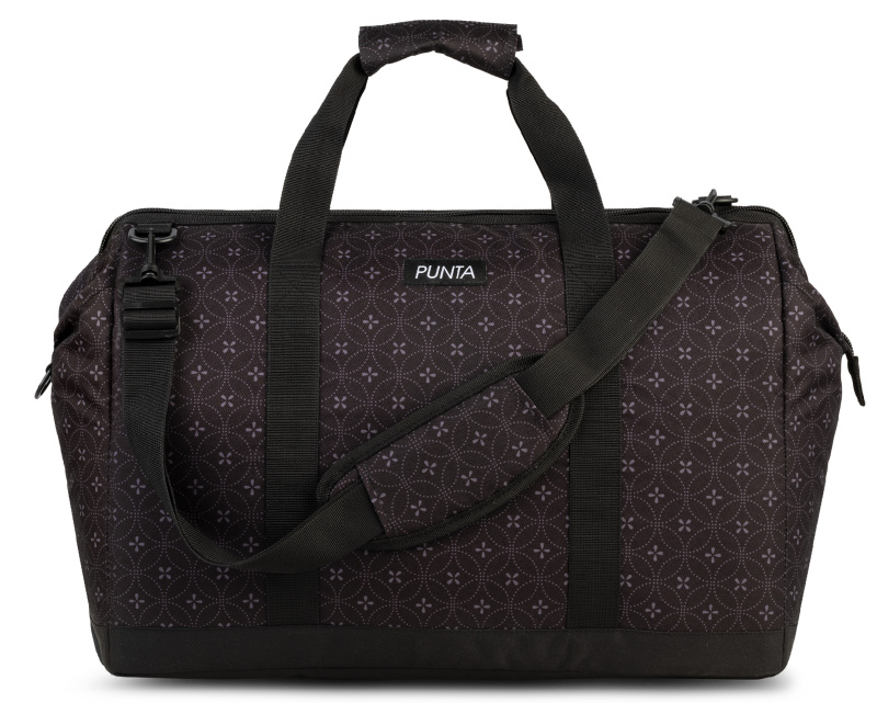 Punta weekend cestovní taška - 27L - černá se vzorem