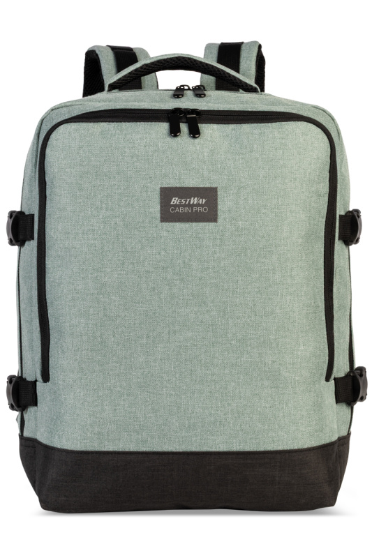 Palubní batoh s přihrádkou na notebook 15,6" BestWay Cabin Pro 24 L - zelený